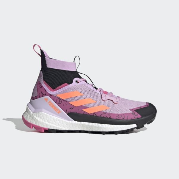 Chaussure De Randonnée Adidas Terrex Free Randonneur 2 Lilas