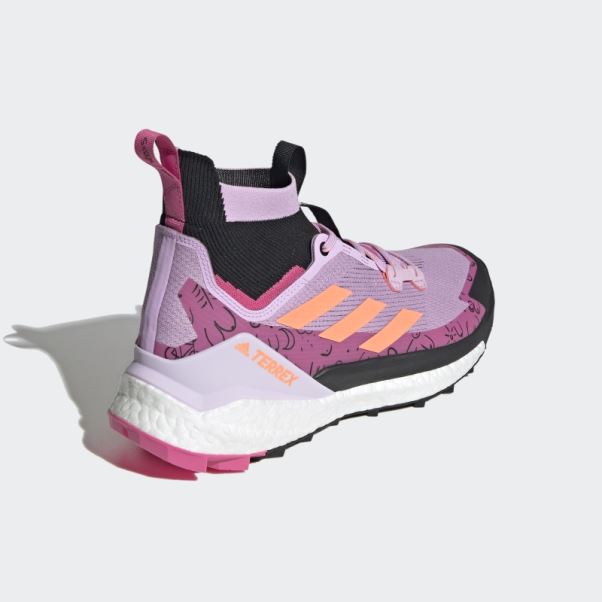 Chaussure De Randonnée Adidas Terrex Free Randonneur 2 Lilas