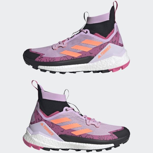 Chaussure De Randonnée Adidas Terrex Free Randonneur 2 Lilas