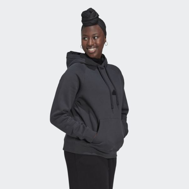 Sweat à Capuche Oversize Carbone Adidas