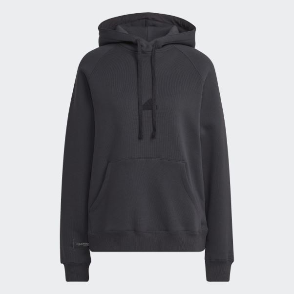 Sweat à Capuche Oversize Carbone Adidas