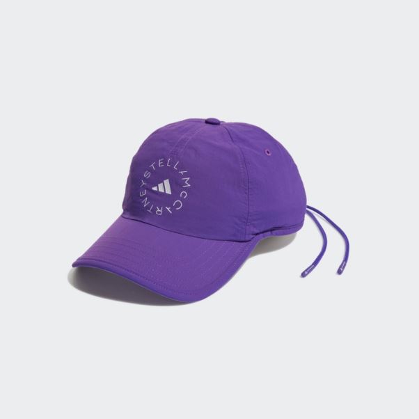 Casquette Adidas By Stella Mccartney Violette