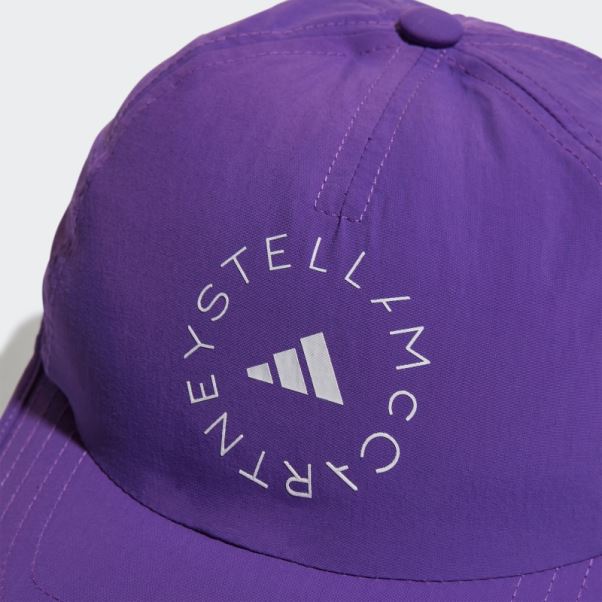 Casquette Adidas By Stella Mccartney Violette