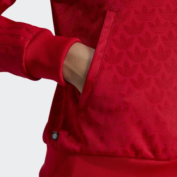 Veste De Survêtement Sst Adidas écarlate