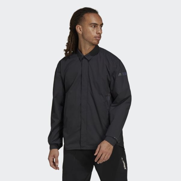 Surchemise Wind.rdy Terrex Ct Myshelter Noir Adidas