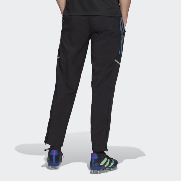 Pantalon De Présentation All Blacks Rugby Adidas Noir