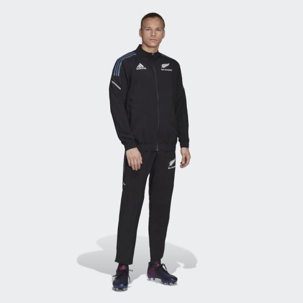 Pantalon De Survetement All Blacks Rugby Presentation Noir Adidas