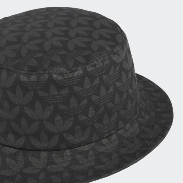 Bob Adidas Noir Monogramme Trèfle