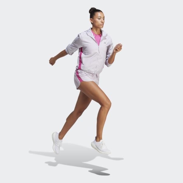 Coupe-vent Run It Silver Dawn Adidas