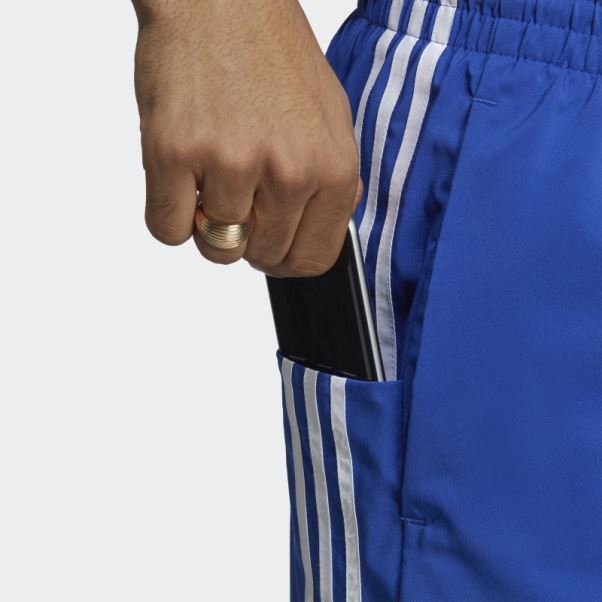 Adidas Short Aeroready Essentials Chelsea 3 Bandes Bleu