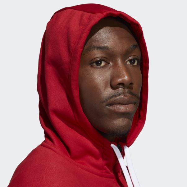 Cornhuskers Stadium Sweat à Capuche Entièrement Zippé Adidas Rouge