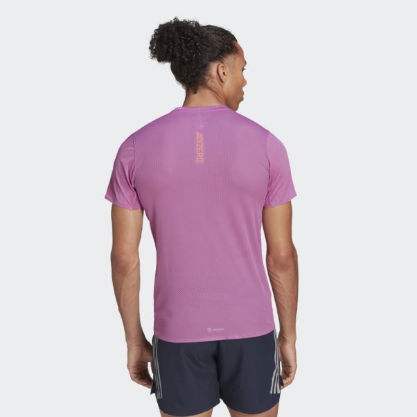 T-shirt Adizero Speed Lilas Adidas