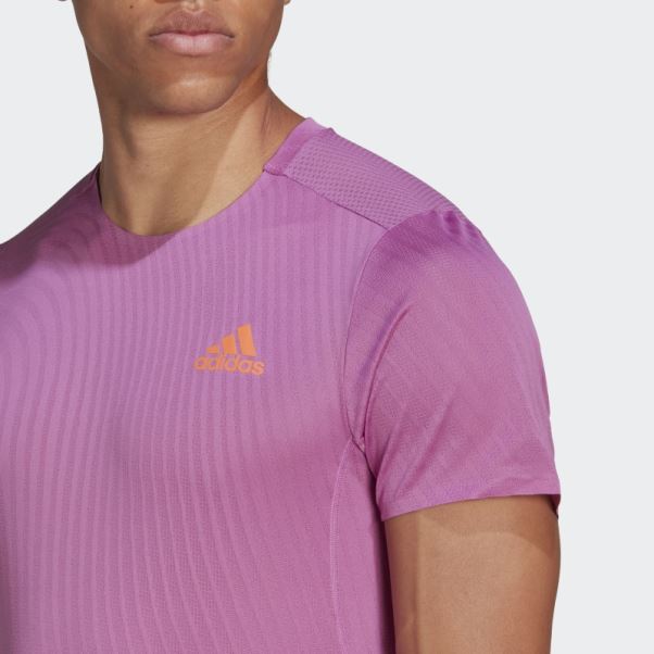 T-shirt Adizero Speed Lilas Adidas