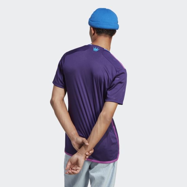 Maillot Extérieur Violet Foncé Adidas Charlotte Fc 23/24