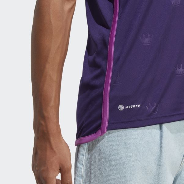 Maillot Extérieur Violet Foncé Adidas Charlotte Fc 23/24