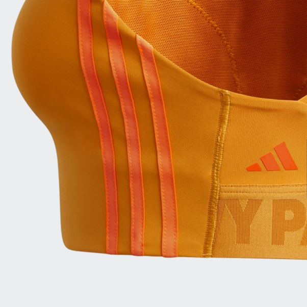 Soutien-gorge à Lacets Dans Le Dos Adidas Focus Orange