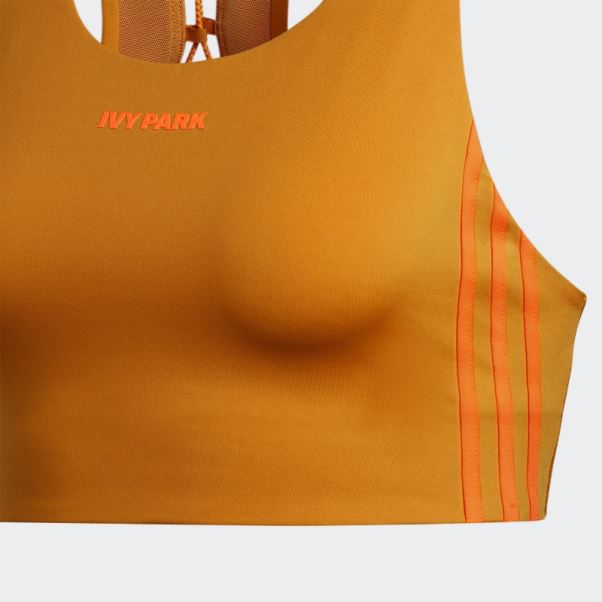 Soutien-gorge à Lacets Dans Le Dos Adidas Focus Orange
