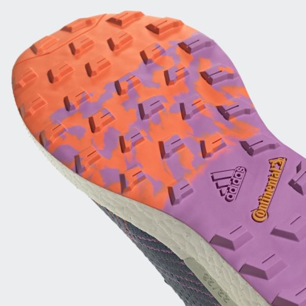 Adidas Terrex 2 Ultra Prime Bleu Altéré Chaussures De Course Sur Sentier Bleu