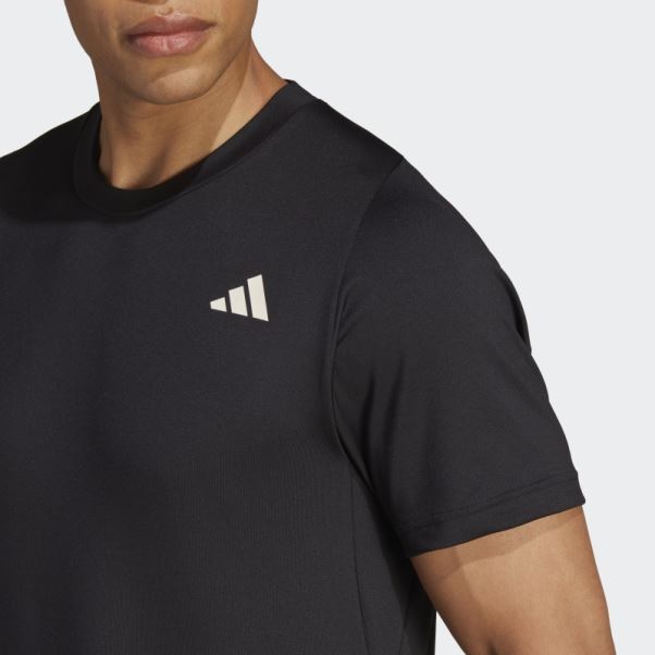 T-shirt Graphique Sports Club Adidas Noir