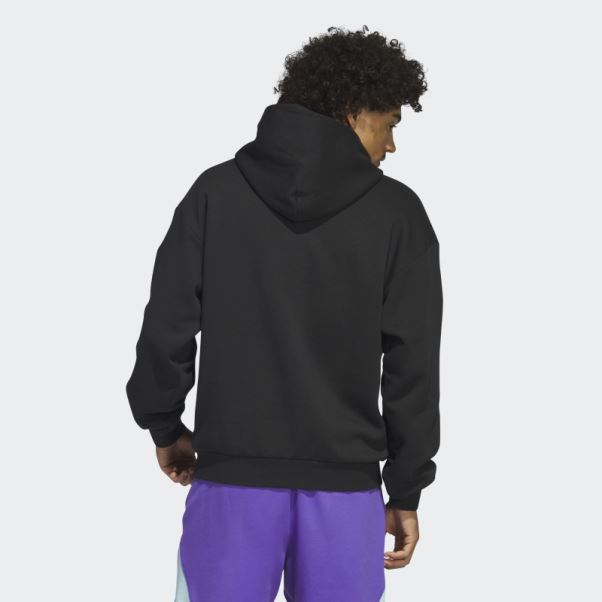Adidas D.o.n. Sweat à Capuche Excellence Noir