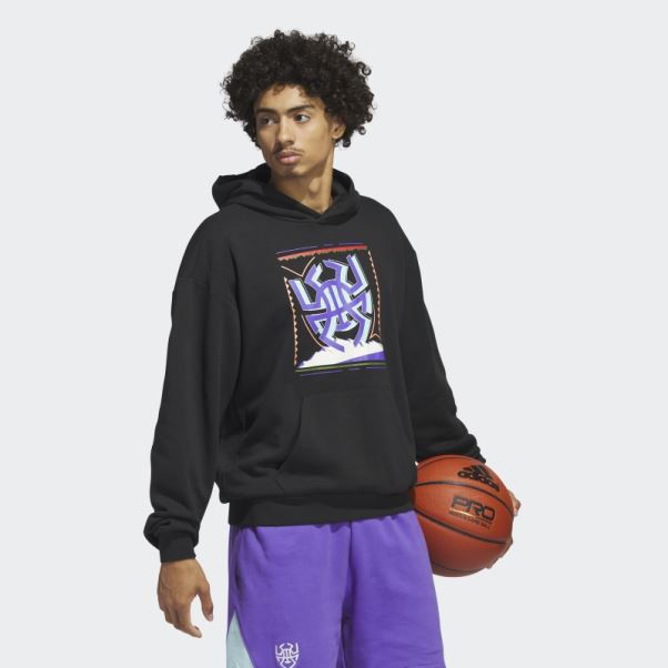 Adidas D.o.n. Sweat à Capuche Excellence Noir
