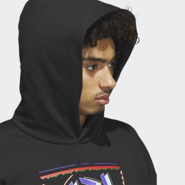 Adidas D.o.n. Sweat à Capuche Excellence Noir
