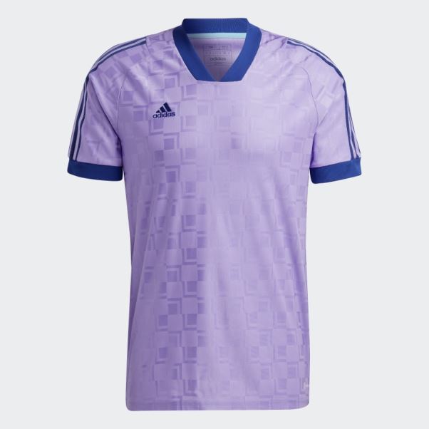 Maillot Manches Courtes Tiro Violet Adidas