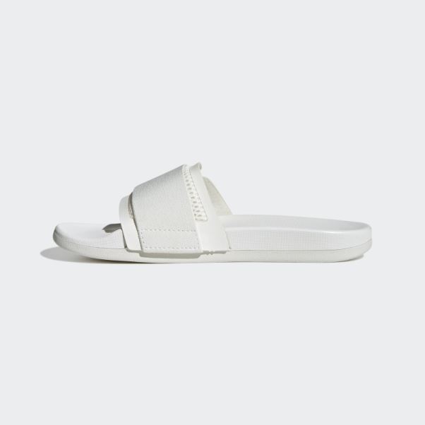 Adidas By Stella Mccartney Slides Blanc Fashion