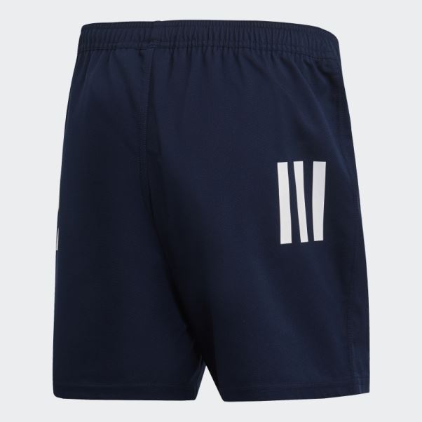 Adidas Short Bleu Marine à 3 Bandes