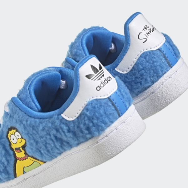 Adidas Simpsons Marge Superstar Blanche