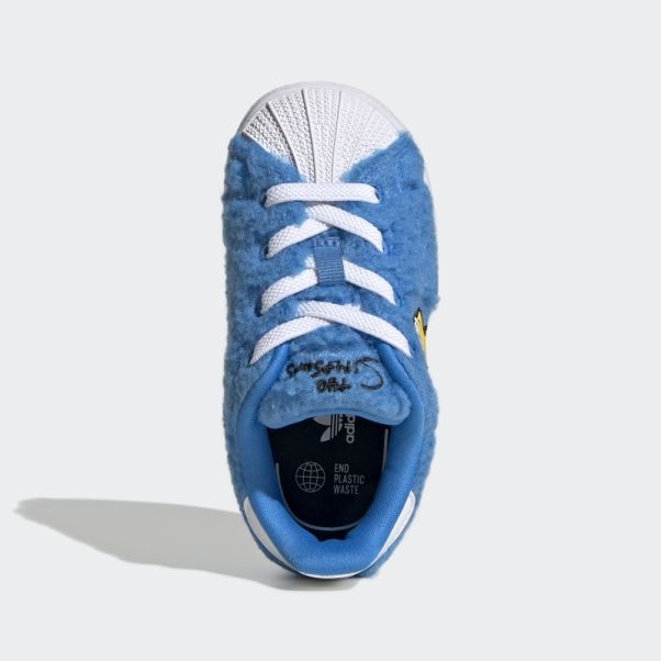 Adidas Simpsons Marge Superstar Blanche