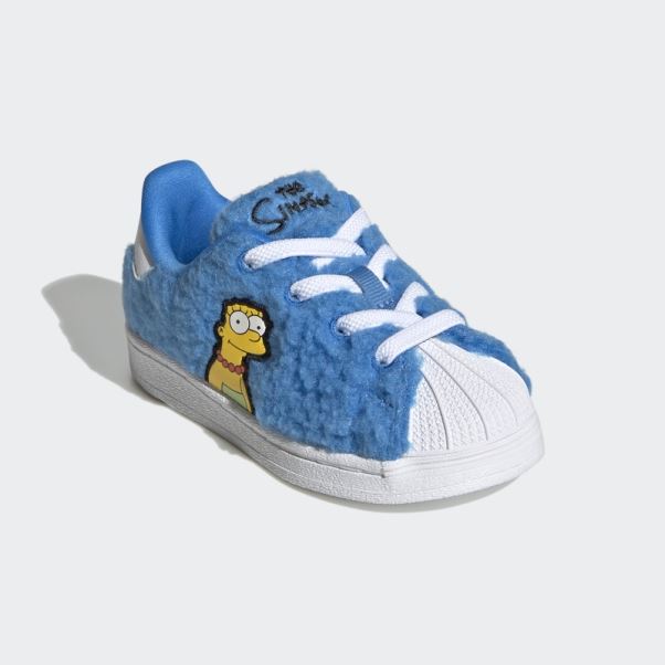 Adidas Simpsons Marge Superstar Blanche