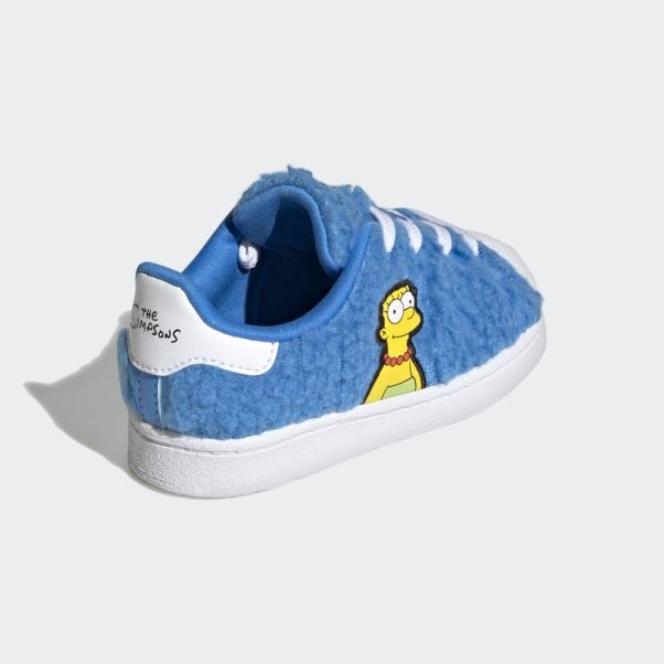 Adidas Simpsons Marge Superstar Blanche