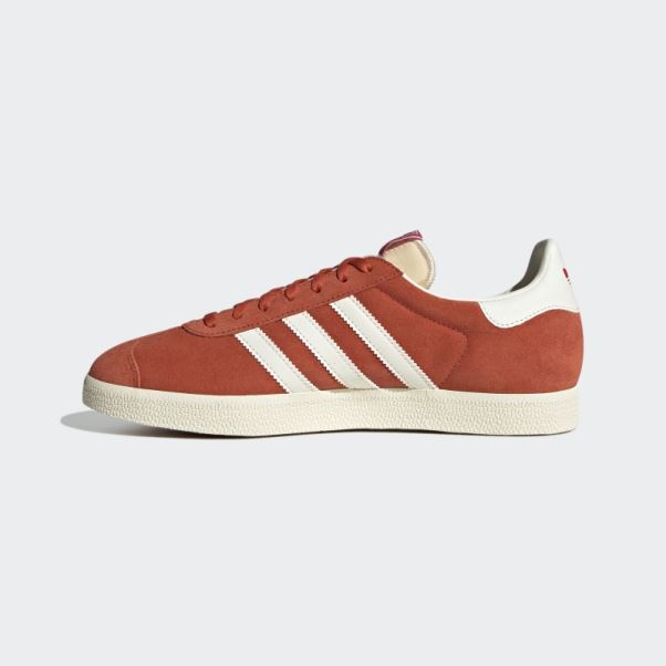 Gazelle Chaussures Rouge Adidas