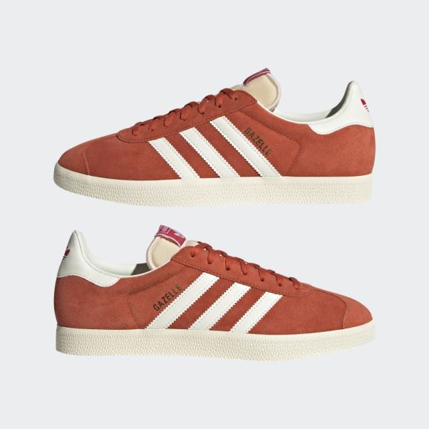 Gazelle Chaussures Rouge Adidas