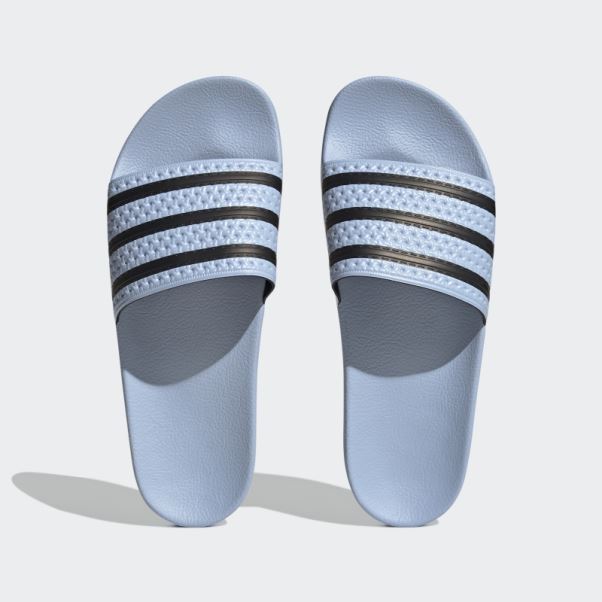 Adilette Bleu Aube Adidas