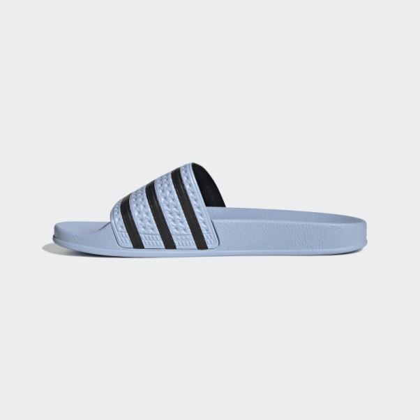 Adilette Bleu Aube Adidas