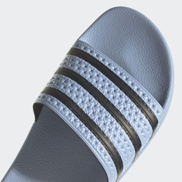 Adilette Bleu Aube Adidas