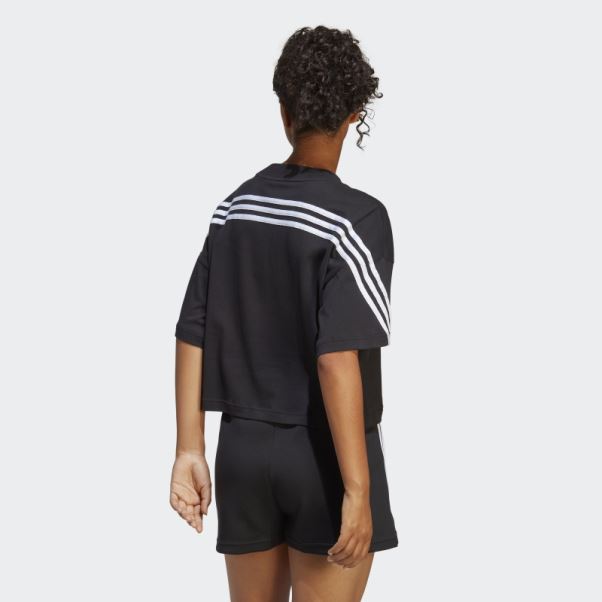 T-shirt Adidas Future Icon à 3 Bandes Noir