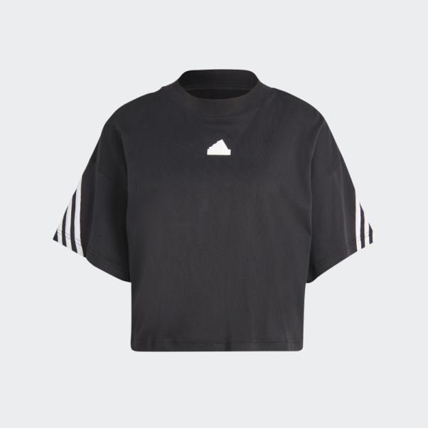 T-shirt Adidas Future Icon à 3 Bandes Noir