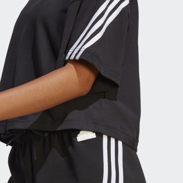 T-shirt Adidas Future Icon à 3 Bandes Noir