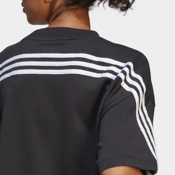 T-shirt Adidas Future Icon à 3 Bandes Noir