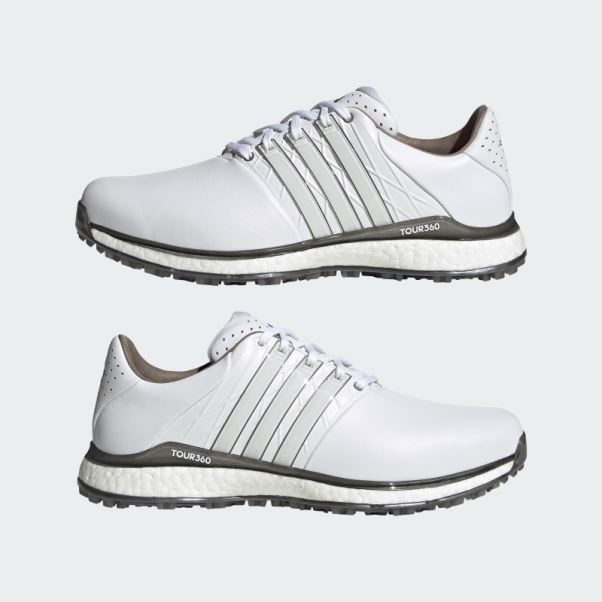 Chaussures De Golf Sans Crampons Adidas Tour360 Xt-sl 2.0 Blanches