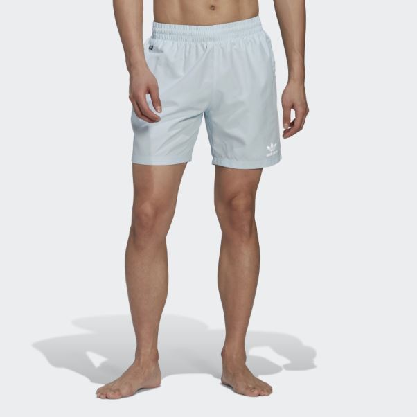 Short De Bain Adicolor Essentials Trefoil Adidas Bleu