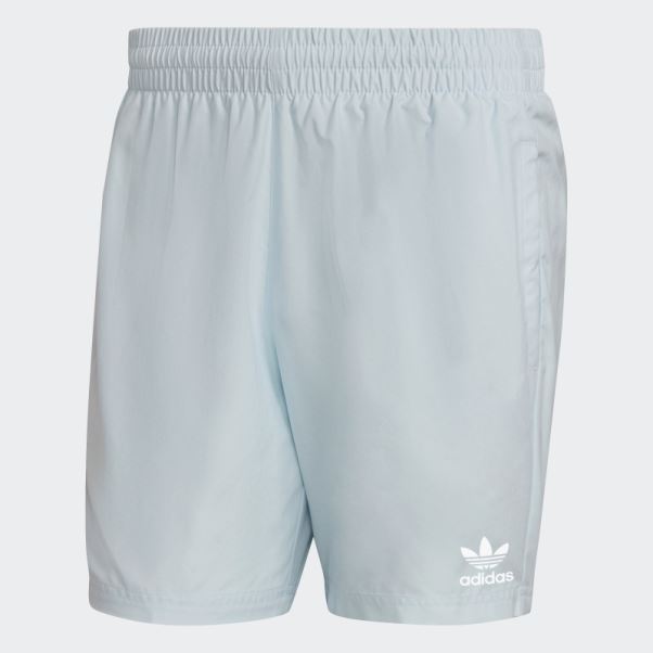 Short De Bain Adicolor Essentials Trefoil Adidas Bleu