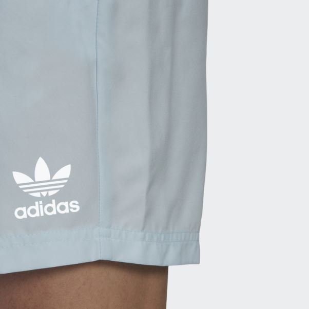 Short De Bain Adicolor Essentials Trefoil Adidas Bleu