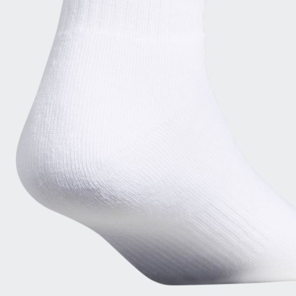 Chaussettes Quart Trèfle 3 Paires Adidas Blanc