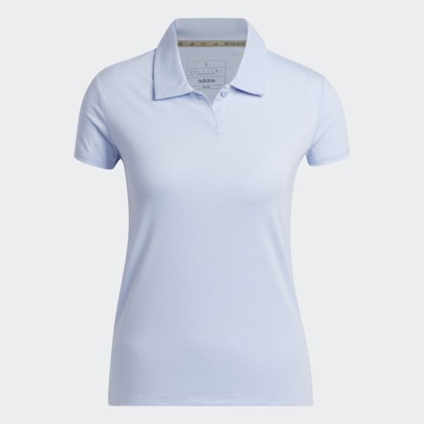 Go-to Polo Chiné Adidas Bleu Aube Mel