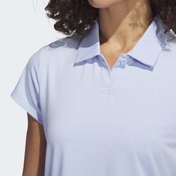 Go-to Polo Chiné Adidas Bleu Aube Mel