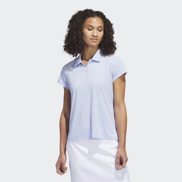 Polo Bleu Chiné Aube Mel Adidas Go-to